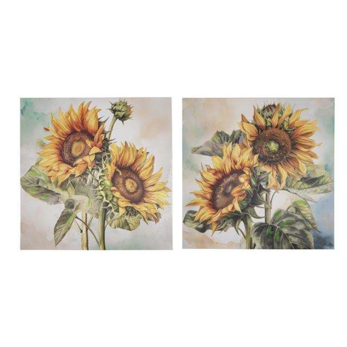 Toile 24 po x 24 po tournesol