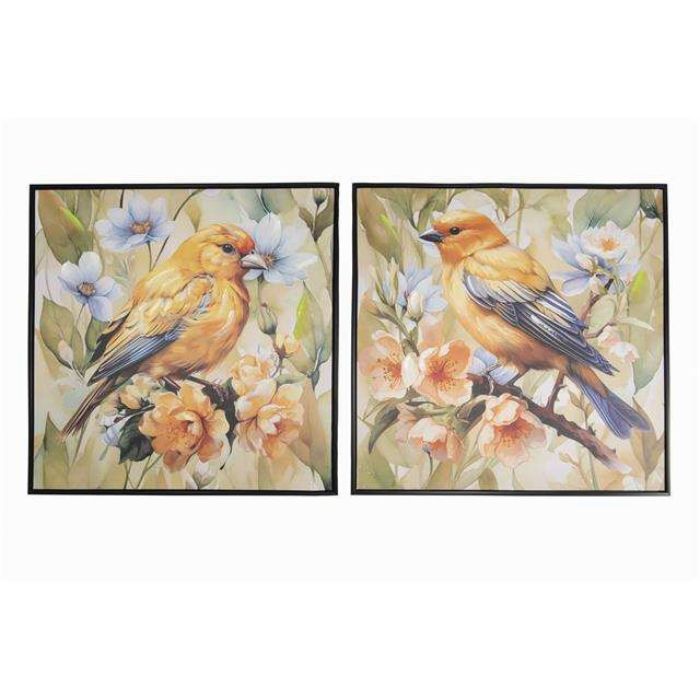 Toile 20,5 po x 20,5 po oiseau