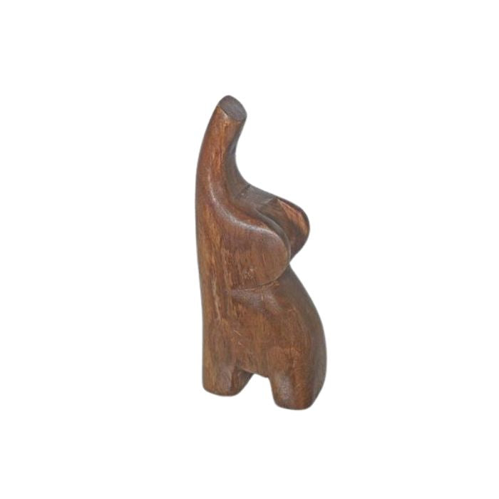 Éléphant en bois de manguier