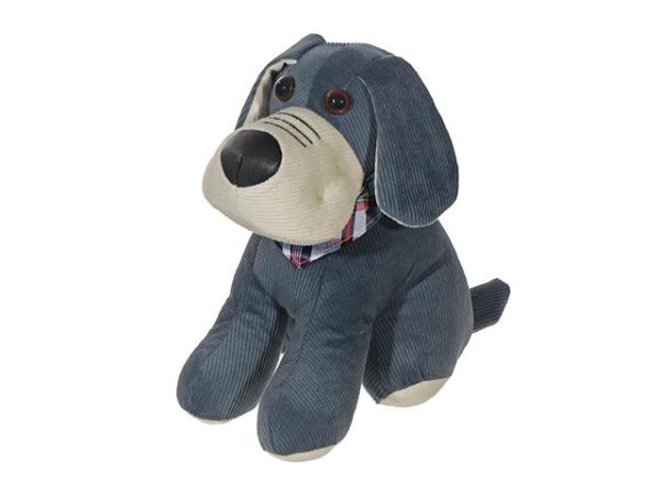 Butoir de porte 9 po x 6 po chien avec foulard