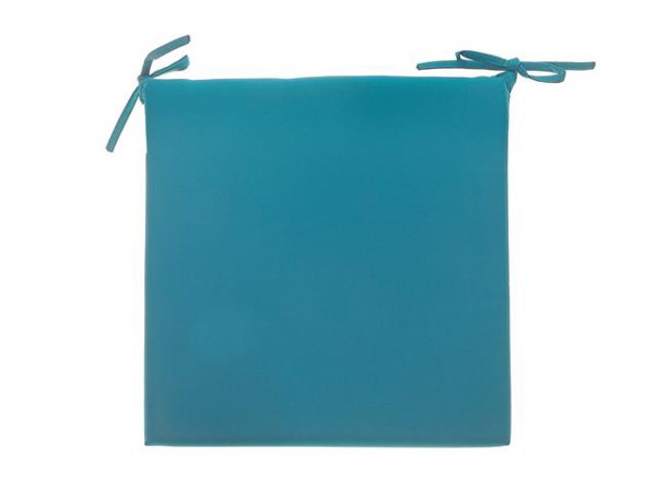 Coussin extérieur 16 po x 16 po turquoise