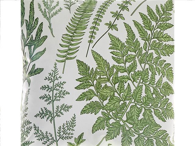 Coussin extérieur 18 po x 18 po feuillage vert