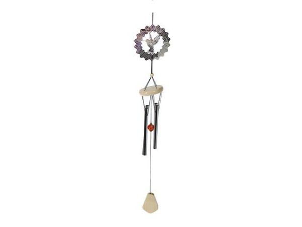 Carillon en bois 28 po colibri