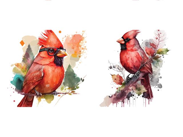 Lavette suédoise 8 po x 7 po cardinal rouge (paquet de 2)