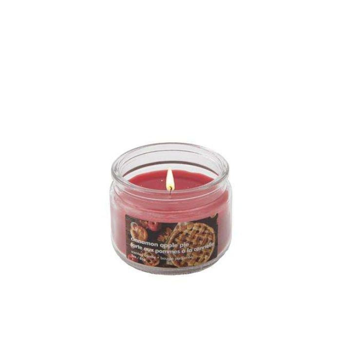 Chandelle pot en vitre 3 oz tarte pomme et cannelle