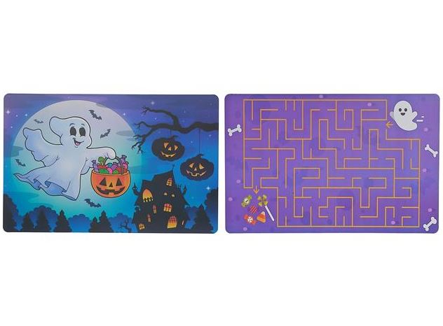 Napperon d'Halloween réversible 10,75 po x 16,75 po