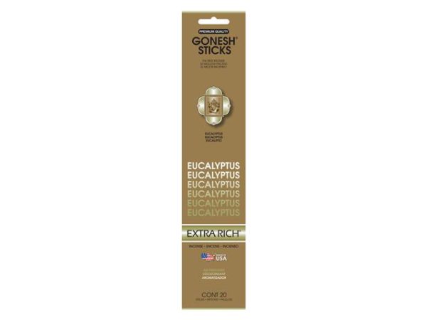 Bâtons d'encens Gonesh (paquet de 20)