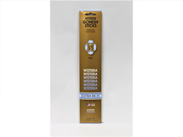 Bâtons d'encens Gonesh (paquet de 20)