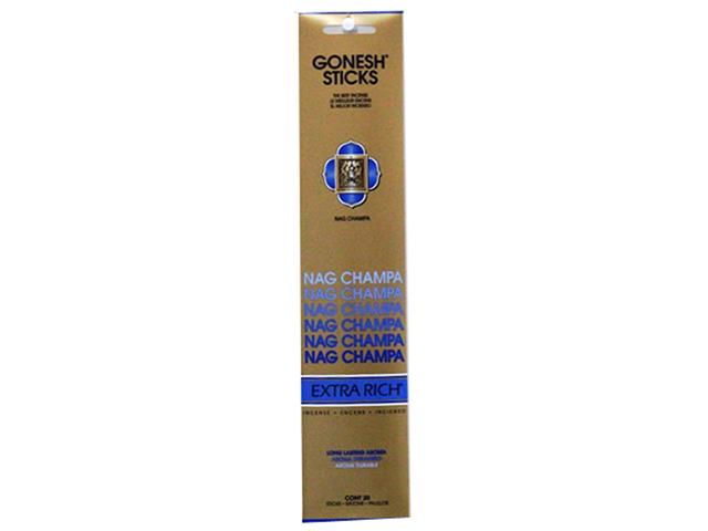 Bâtons d'encens Gonesh (paquet de 20)