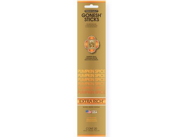 Bâtons d'encens Gonesh (paquet de 20)