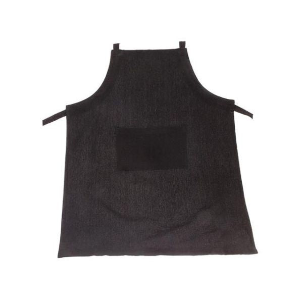 Tablier de cuisine 28 po x 34 po uni noir