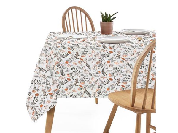 Nappe en tissu motif fleuri