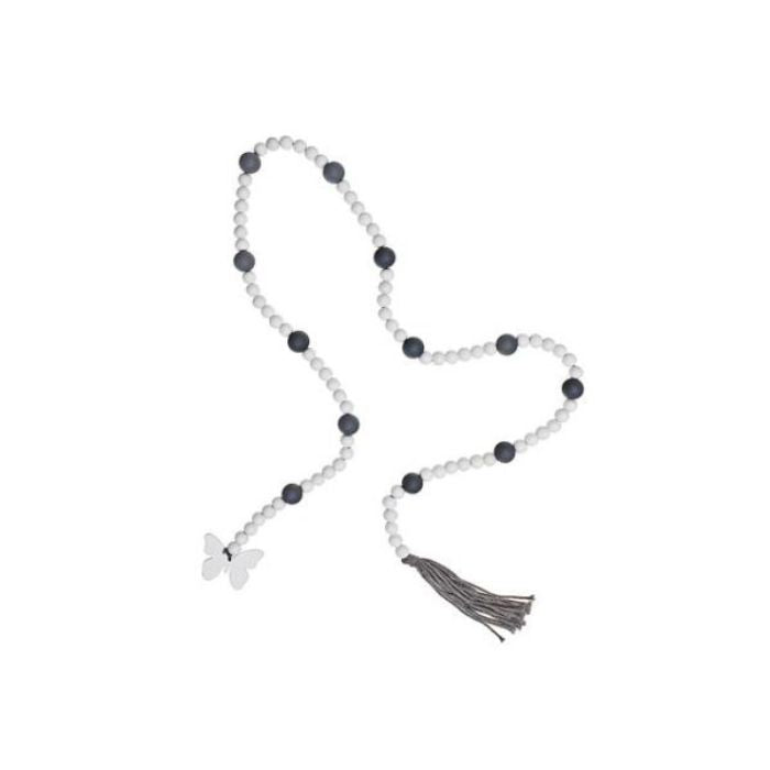 Guirlande de perle 65 po papillon