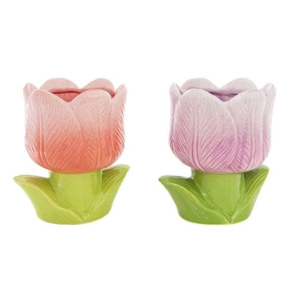 Cache-pot 6 po en forme de tulipe