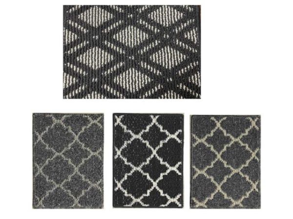 Tapis 24 po x 36 po motif diamand