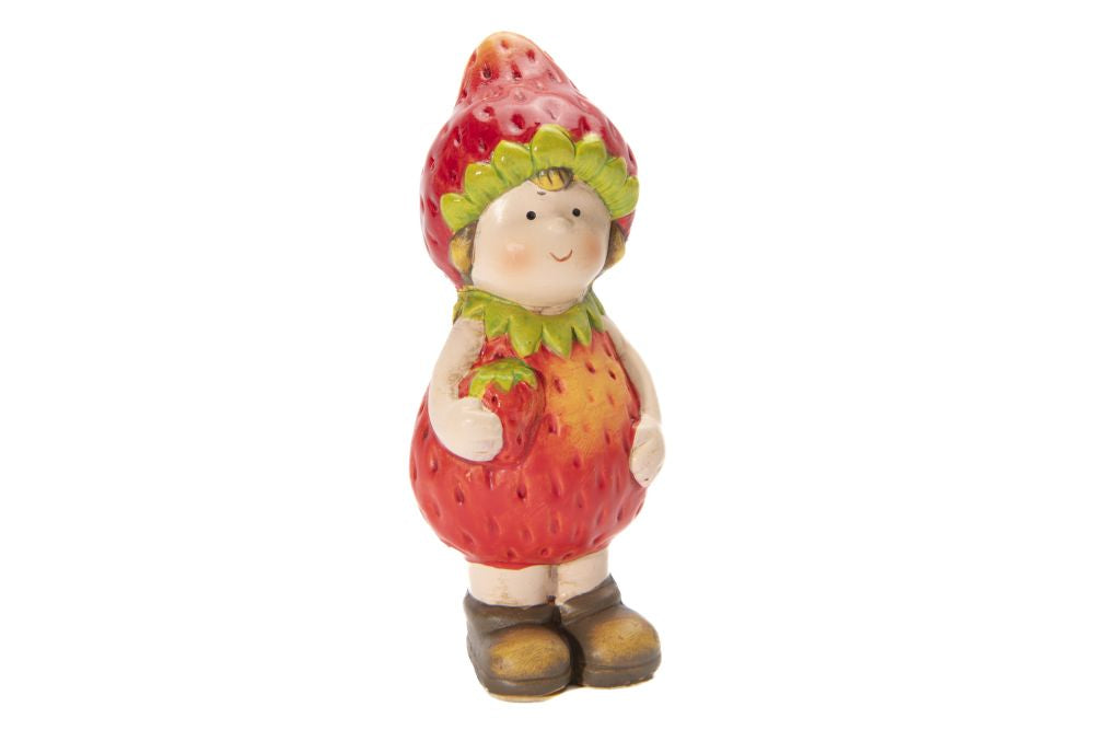Fille fraise 5 po en terre cuite