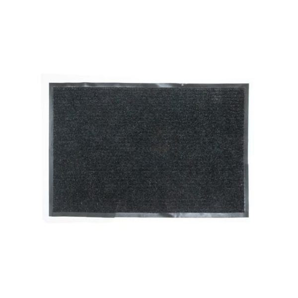 Tapis tout-usage 18 po x 30 po en vinyle noir