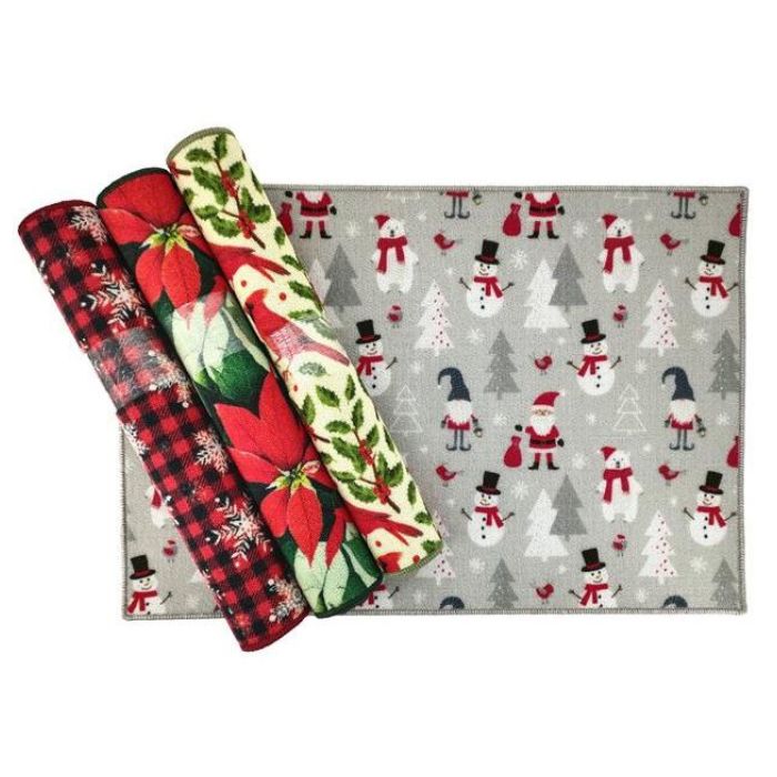 Tapis de cuisine 18 po x 30 po Noël
