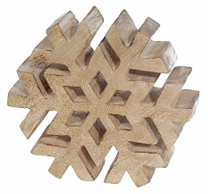Flocon en bois 6 po