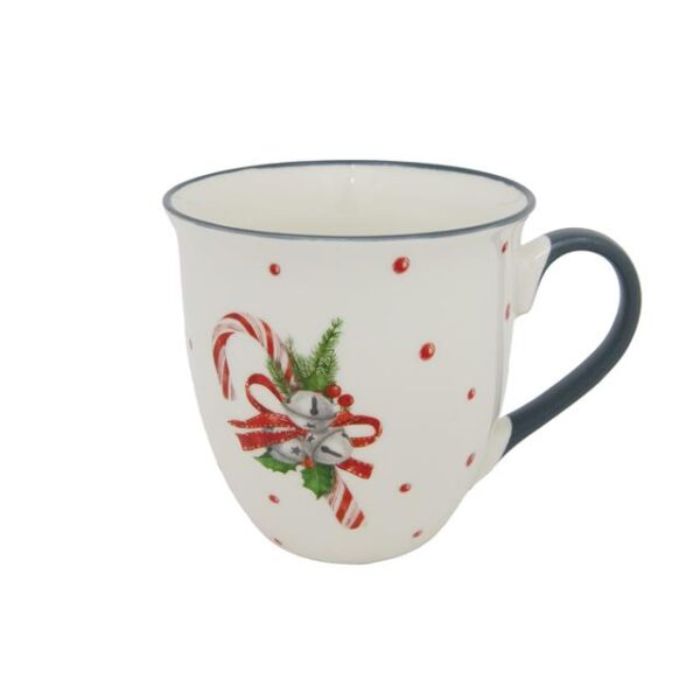 Tasse à café 17,5 oz canne de bonbon