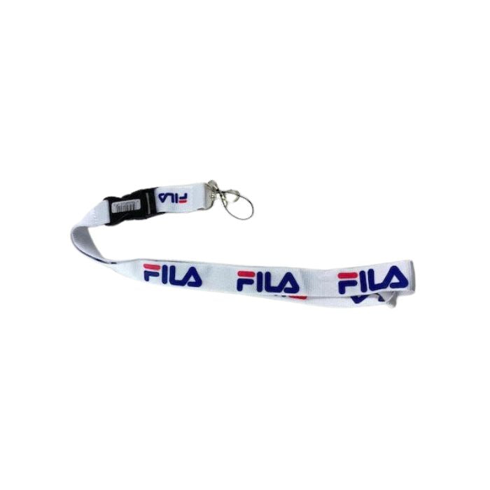 Porte-clés avec ganse blanc FILA