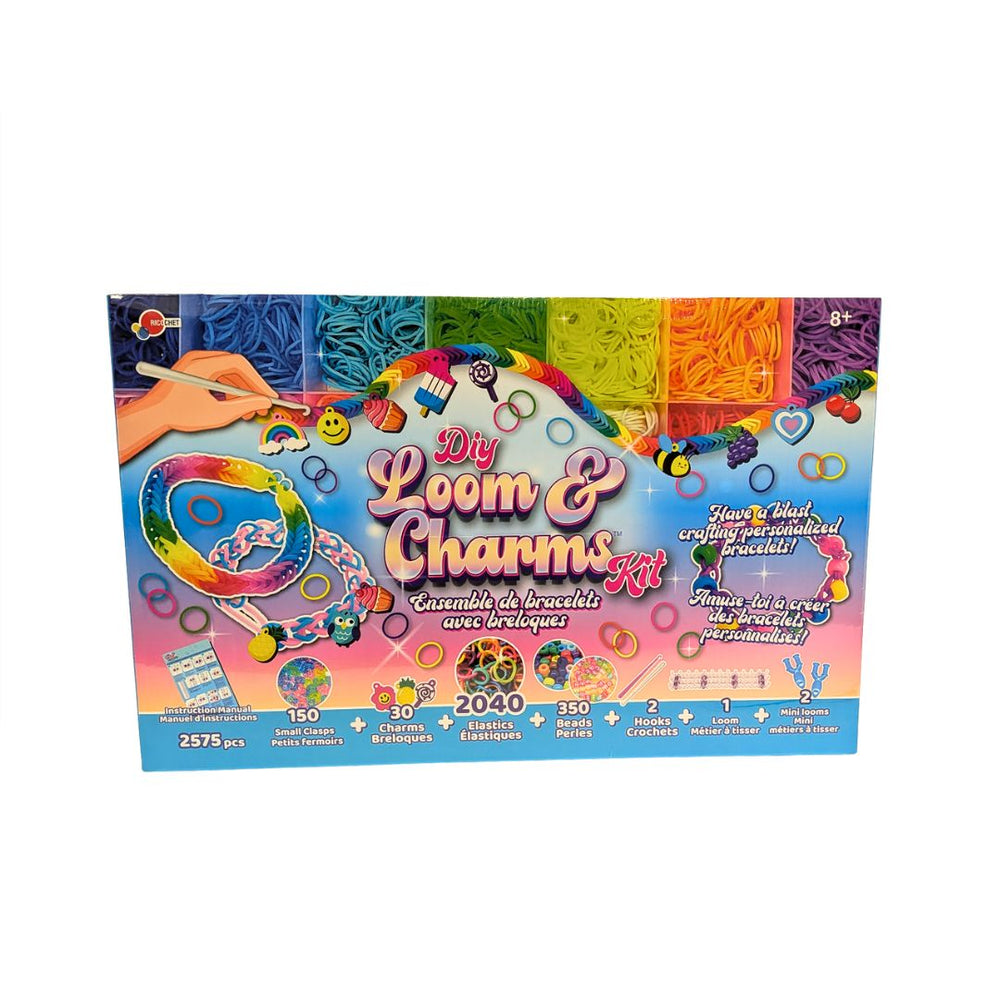 Ensemble de fabrication de bracelets de 2575 morceaux Loom (8 ans et +)