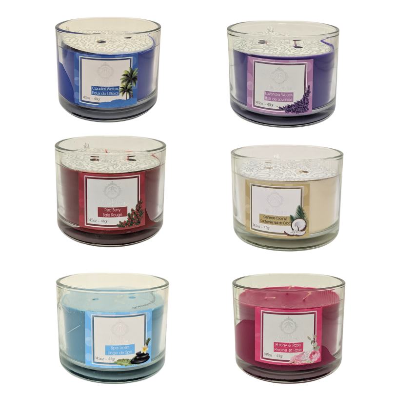Chandelle 3 mèches 411 g
