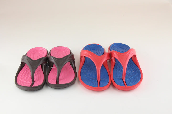 Sandale flip-flop pour dame assortie