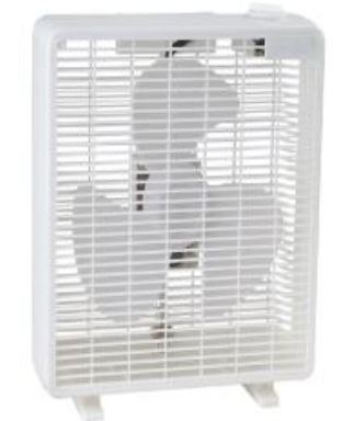 Ventilateur rectangulaire 10 po blanc