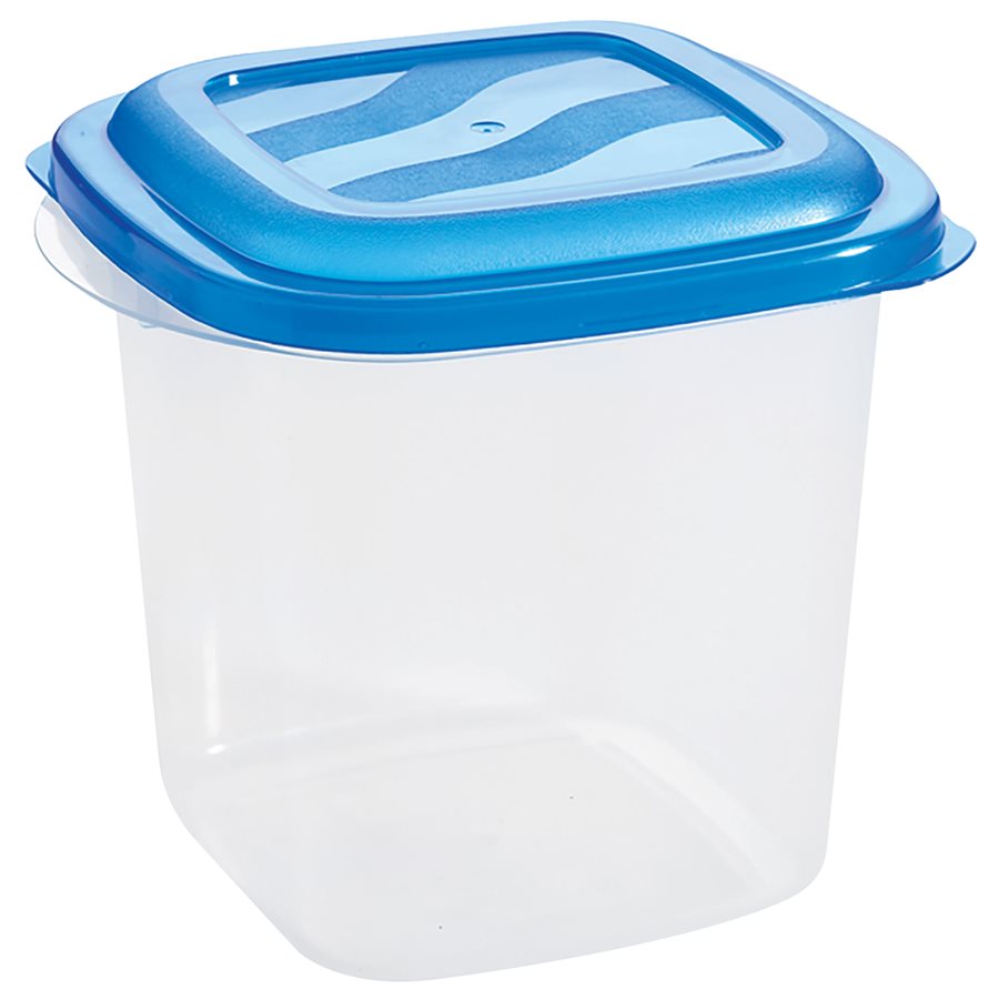 Plat carré en plastique 36 oz Eraware bleu