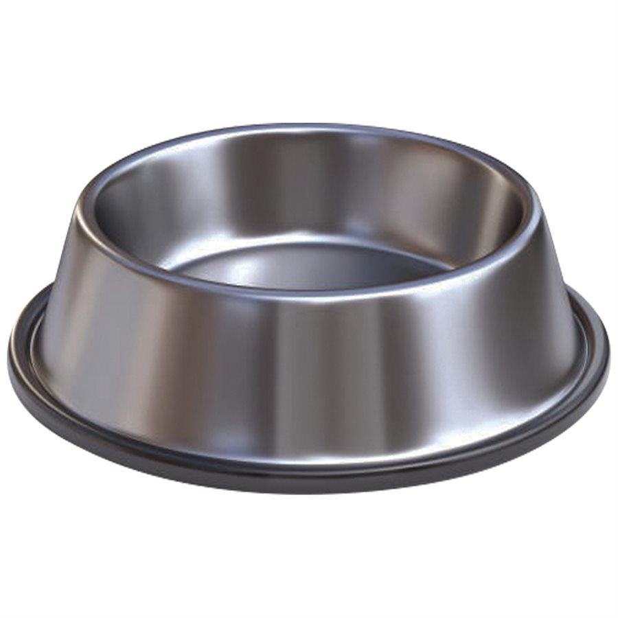 Bol en acier inoxydable pour animaux 64 oz