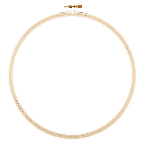 Cerceau en bambou pour broderie