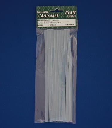 Bâton de colle chaude 0,31 po x 8 po (paquet de 8)