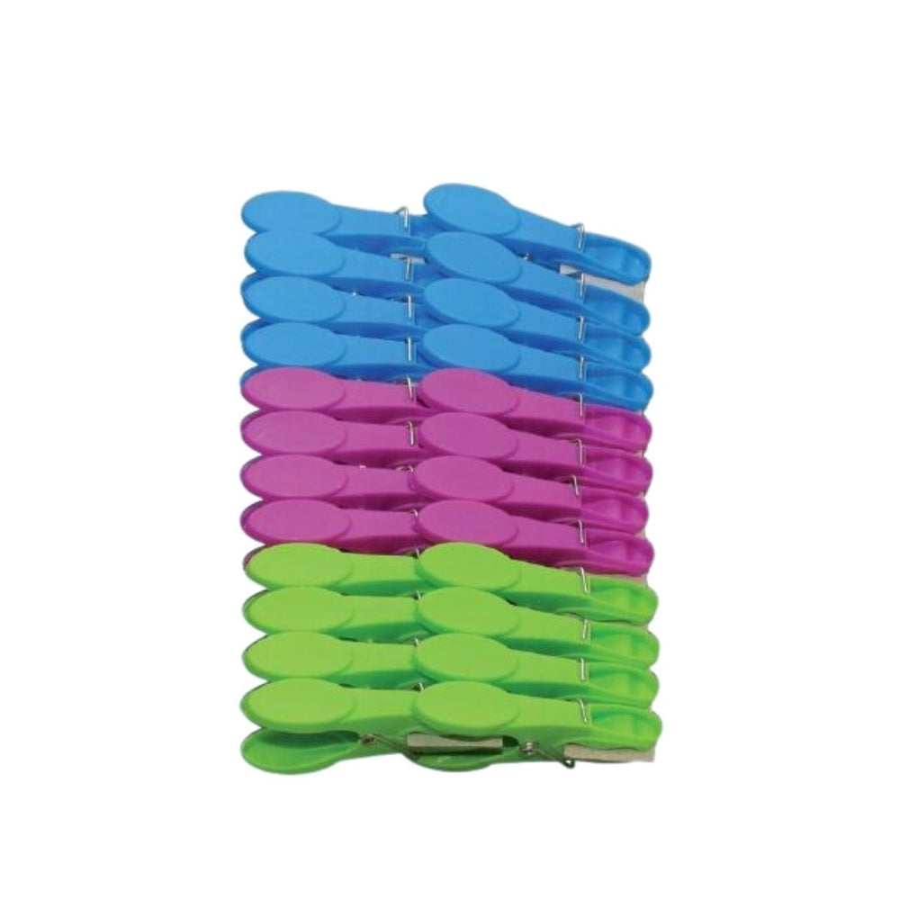Épingle à linge en plastique (paquer de 24)
