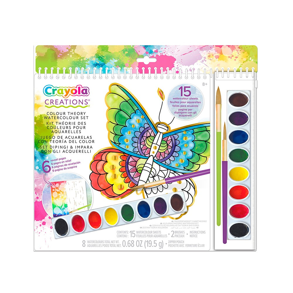 Ensemble théorique des couleurs pour aquarelles (8 ans et +)