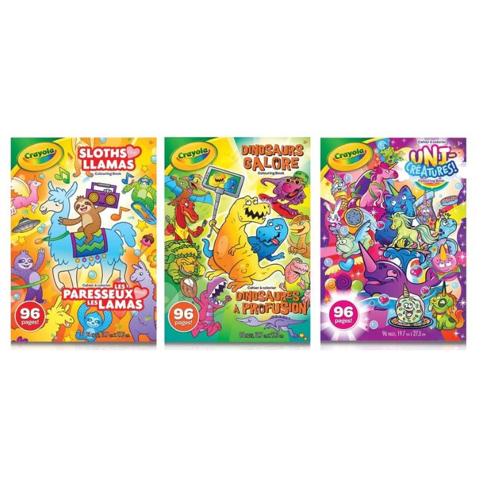 Cahier à colorier 96 pages Crayola