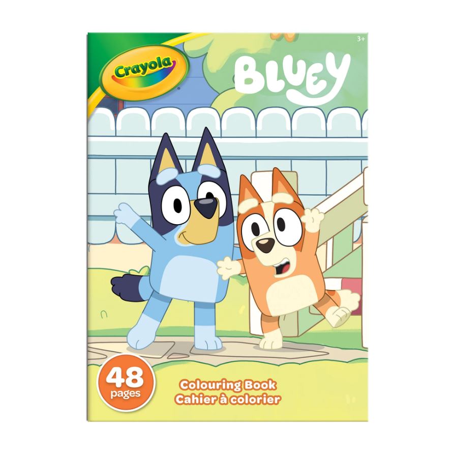 Livre à colorier Crayola Bluey (48 pages)