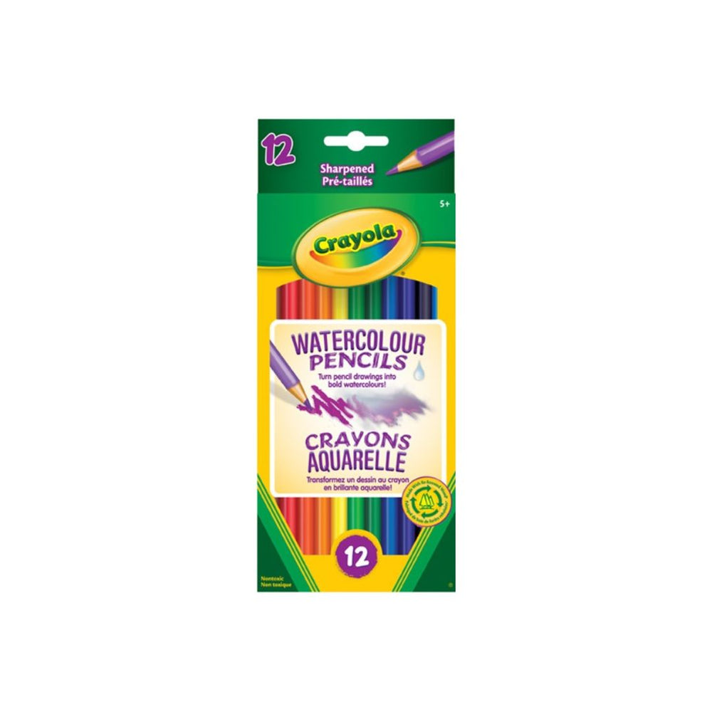 Crayon aquarelle Crayola (boîte de 12)