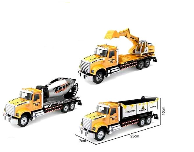 Camion de construction 10 po en métal
