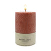 Chandelle pilier en cire naturelle 3 po x 4,5 po