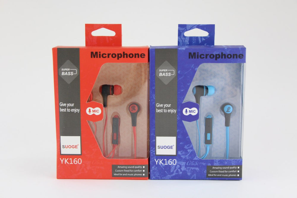 Écouteurs avec micro Suoge YK160