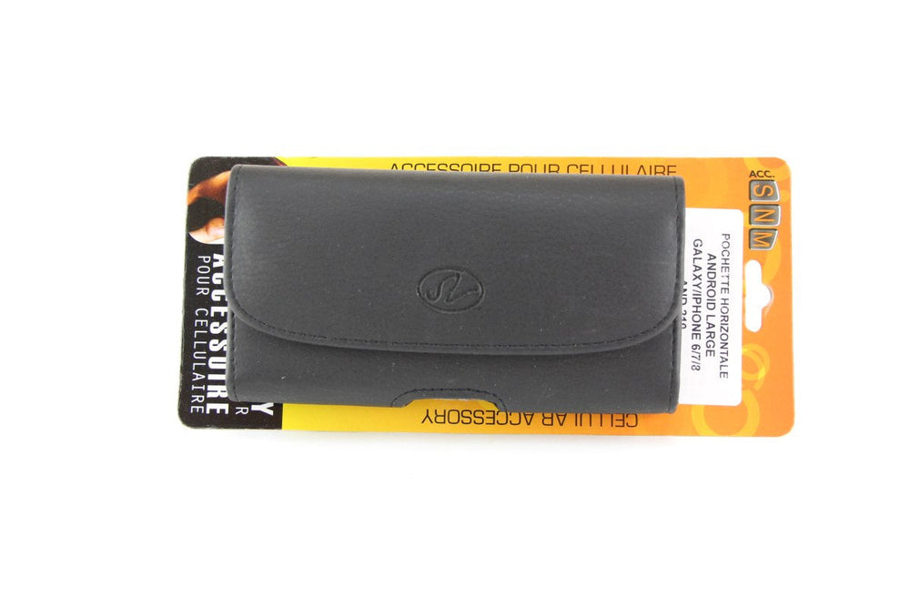 Étui pochette horizontal pour cellulaire Androïd