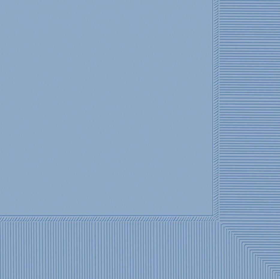 Serviette de table en papier (paquet de 40) bleu pâle