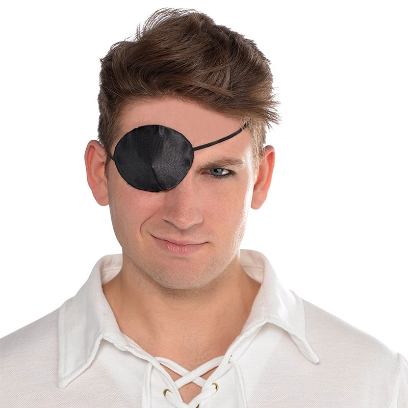 Cache-oeil de pirate noir