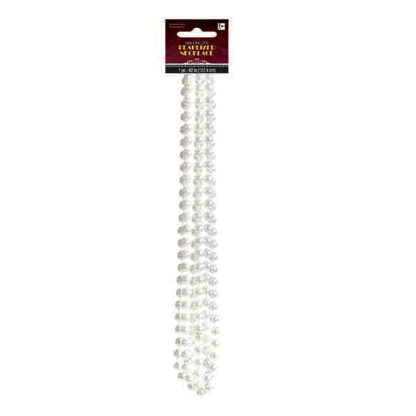 Collier de perles blanches 62 po