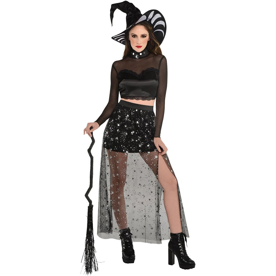Costume femme sorcière lunaire
