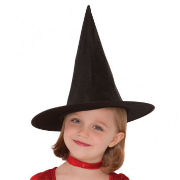 Chapeau de sorcière noir pour enfant