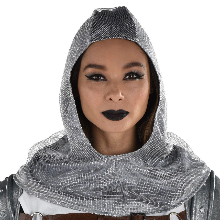 Capuche en cotte de mailles unisexe
