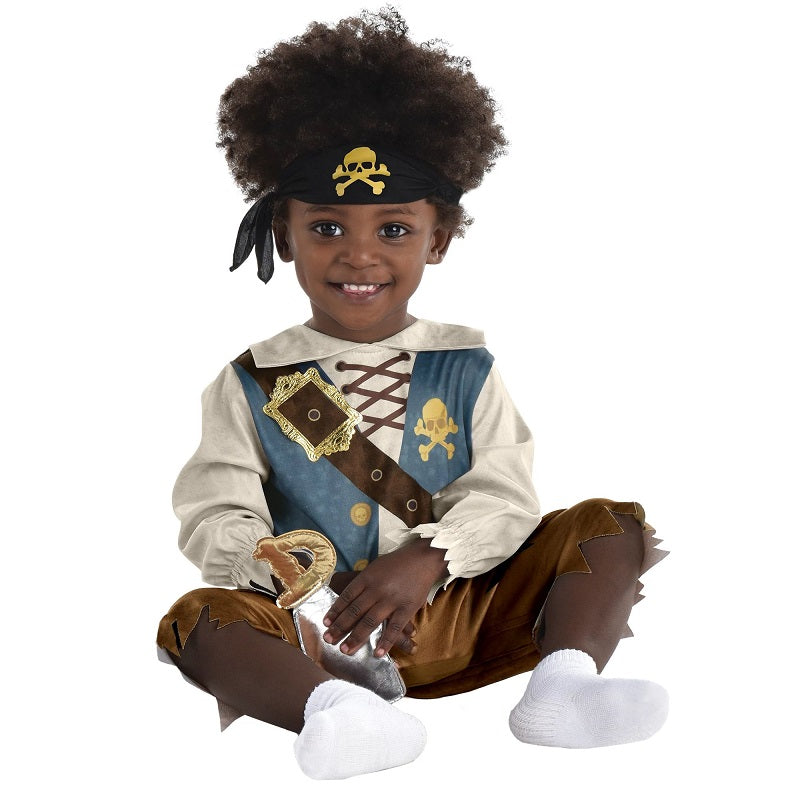Costume tout-petit pirate naufragé (0-6 mois)