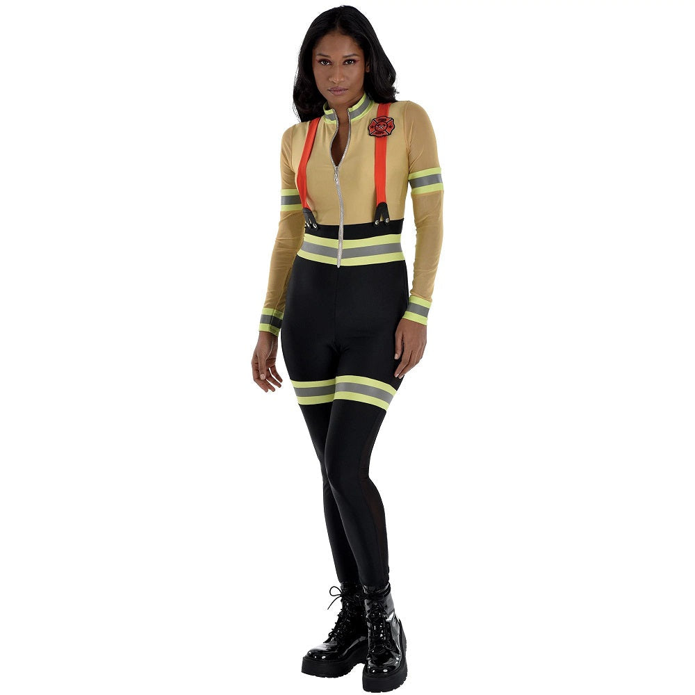 Costume femme pompière
